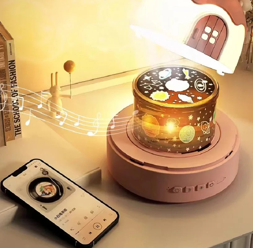lampara de proyector luz LED para niños ideal para el cuarto