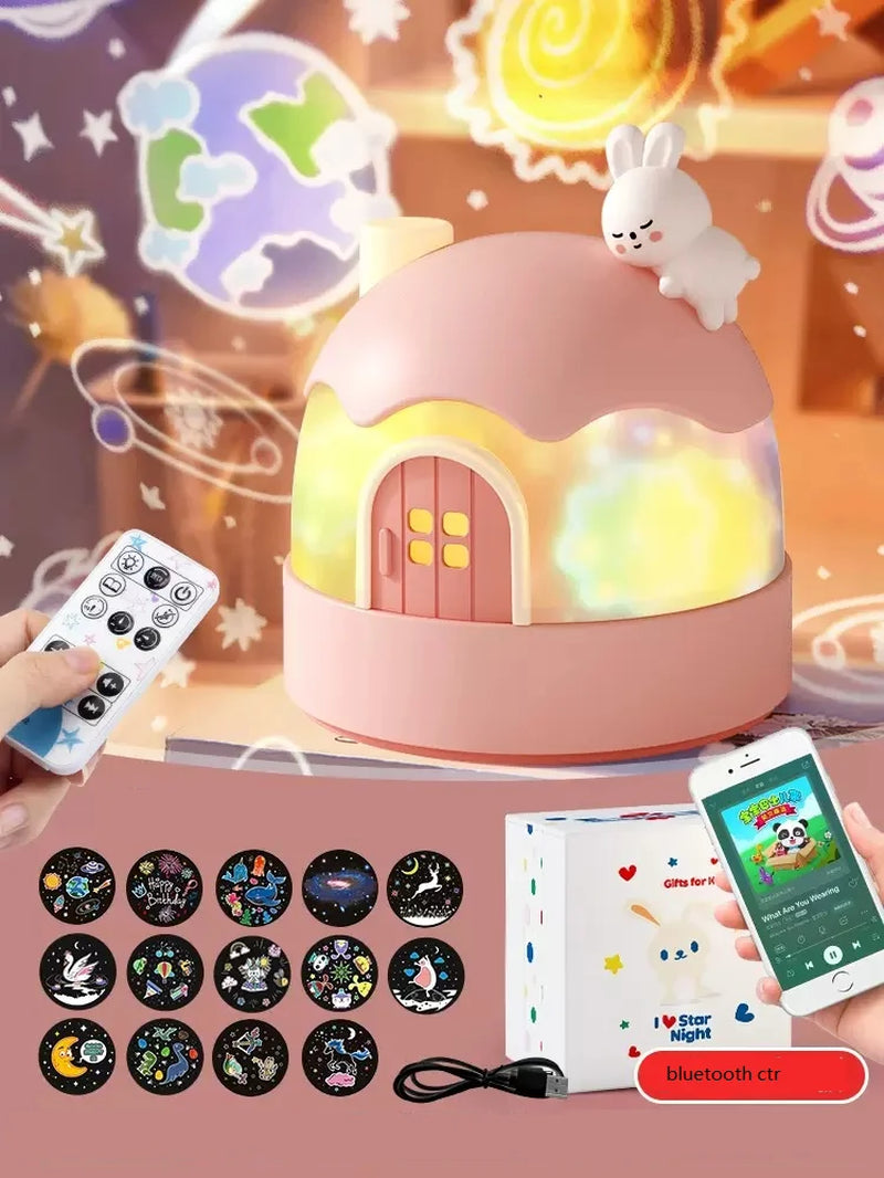 lampara de proyector luz LED para niños ideal para el cuarto